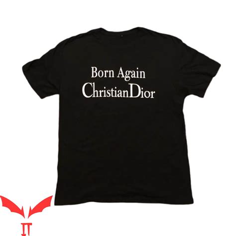 born again christian dior white t-shirt|Born Again Christian Dior Tshirt .